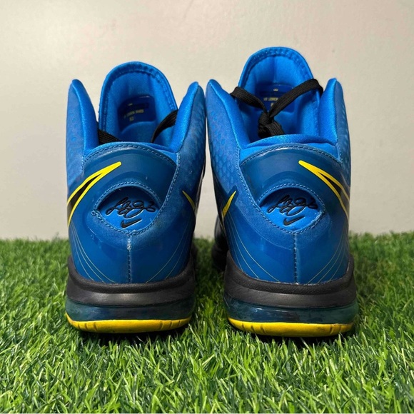 lebron 8 blue and yellow